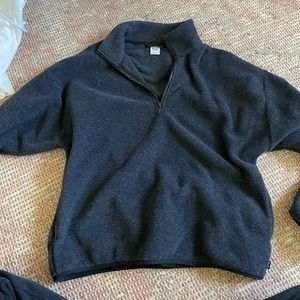 TNA polar quarter zip hoodie